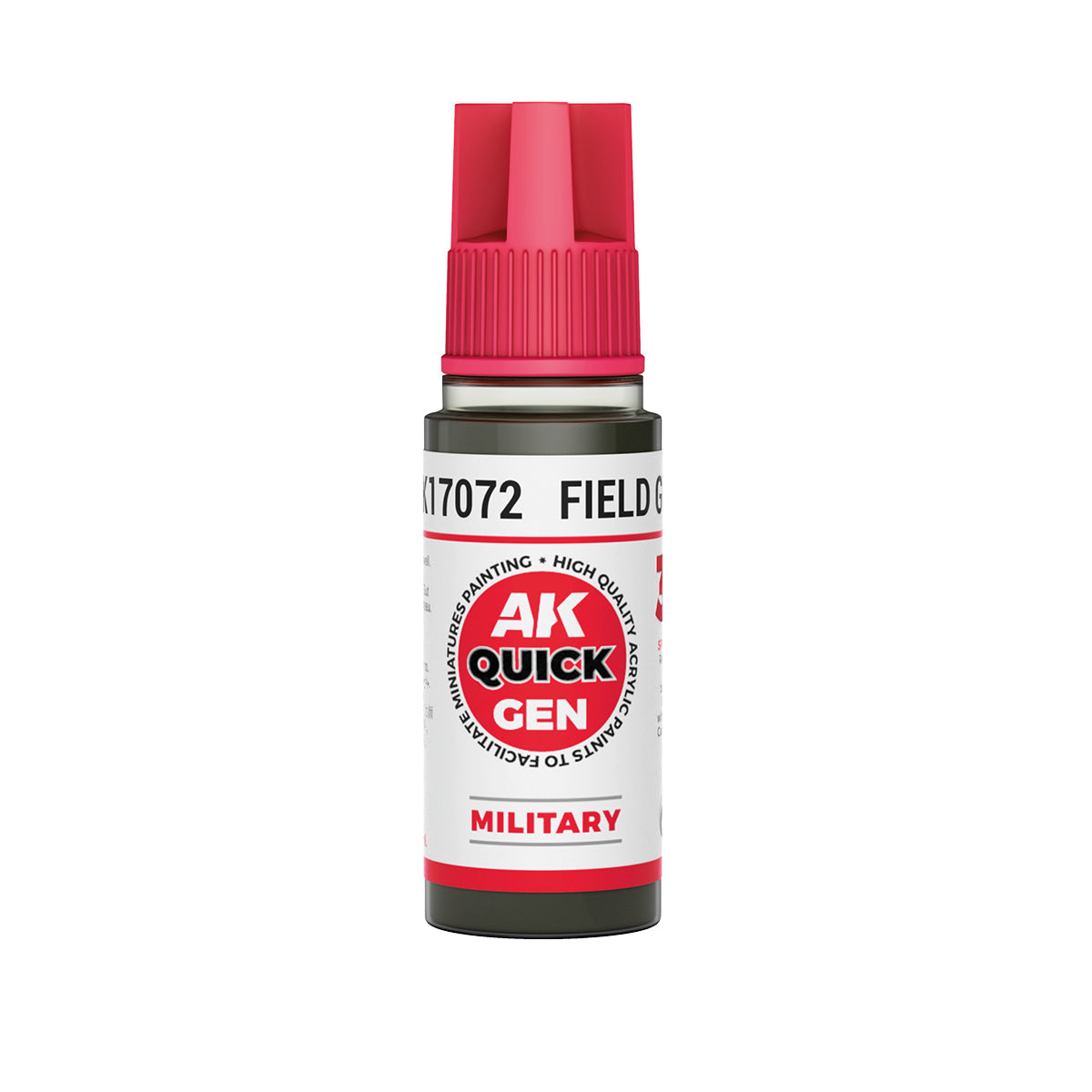 AK Interactive Quickgen Speed Paint | One-Coat Acrylics | 80+ Colours | Auto-Shading Matte Miniature Paints