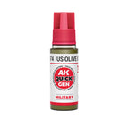 AK Interactive Quickgen Speed Paint | One-Coat Acrylics | 80+ Colours | Auto-Shading Matte Miniature Paints