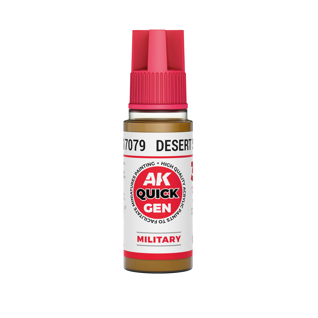 AK Interactive Quickgen Speed Paint | One-Coat Acrylics | 80+ Colours | Auto-Shading Matte Miniature Paints