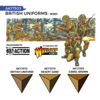 AK Interactive Quickgen Paint Sets 18ml | WWII, Fantasy, Skins & Metallics
