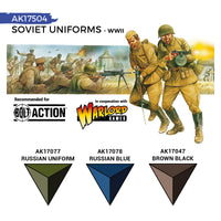 AK Interactive Quickgen Paint Sets 18ml | WWII, Fantasy, Skins & Metallics
