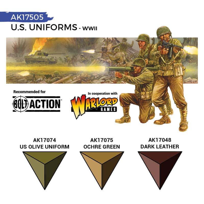 AK Interactive Quickgen Paint Sets 18ml | WWII, Fantasy, Skins & Metallics