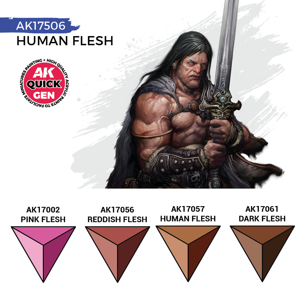 AK Interactive Quickgen Paint Sets 18ml | WWII, Fantasy, Skins & Metallics