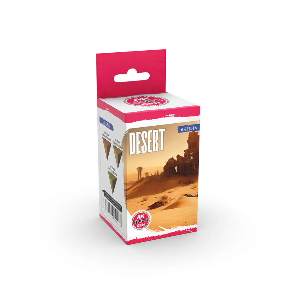 AK Interactive Quickgen Paint Sets 18ml | WWII, Fantasy, Skins & Metallics