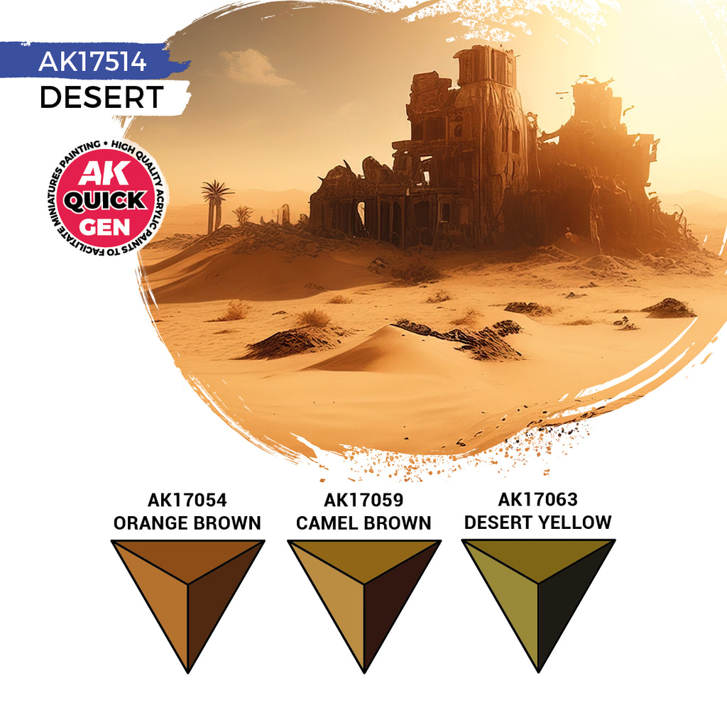 AK Interactive Quickgen Paint Sets 18ml | WWII, Fantasy, Skins & Metallics