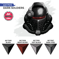 AK Interactive Quickgen Paint Sets 18ml | WWII, Fantasy, Skins & Metallics
