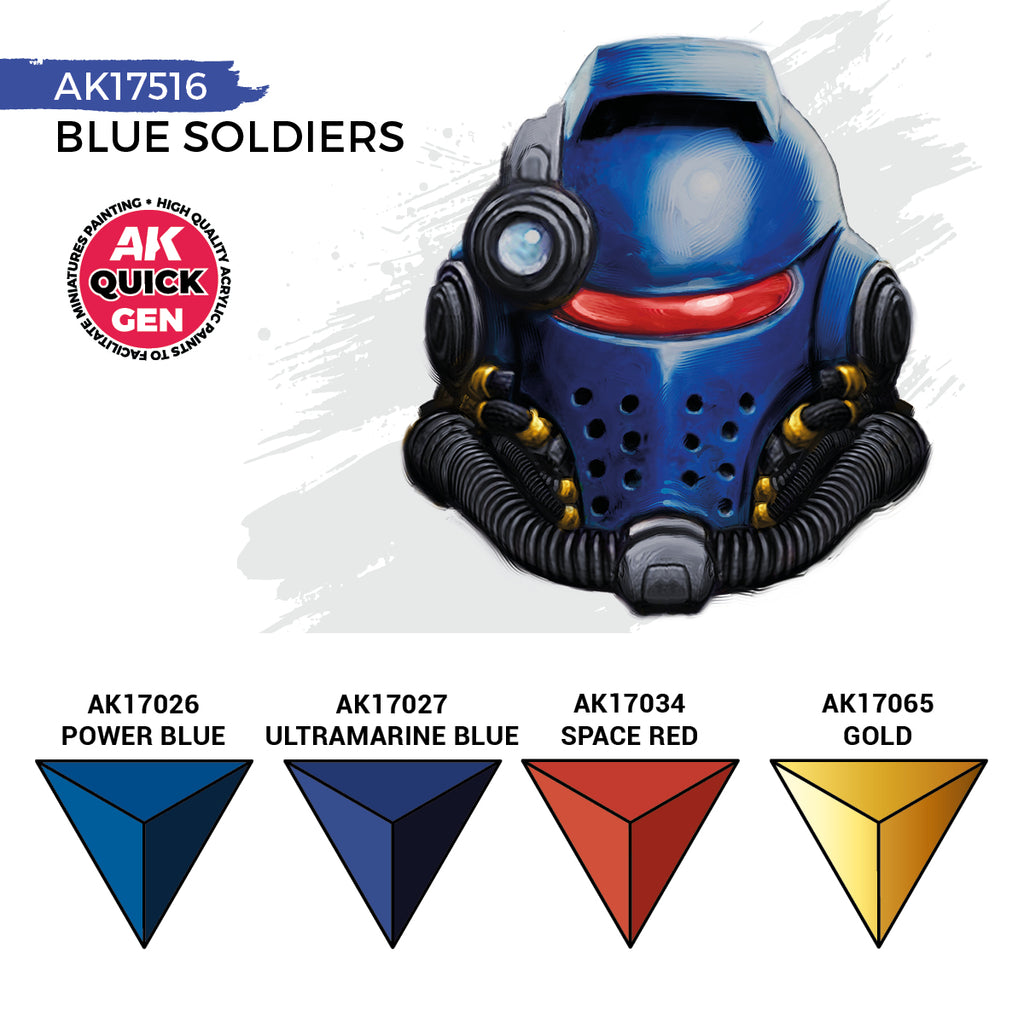 AK Interactive Quickgen Paint Sets 18ml | WWII, Fantasy, Skins & Metallics