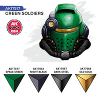 AK Interactive Quickgen Paint Sets 18ml | WWII, Fantasy, Skins & Metallics
