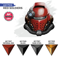 AK Interactive Quickgen Paint Sets 18ml | WWII, Fantasy, Skins & Metallics
