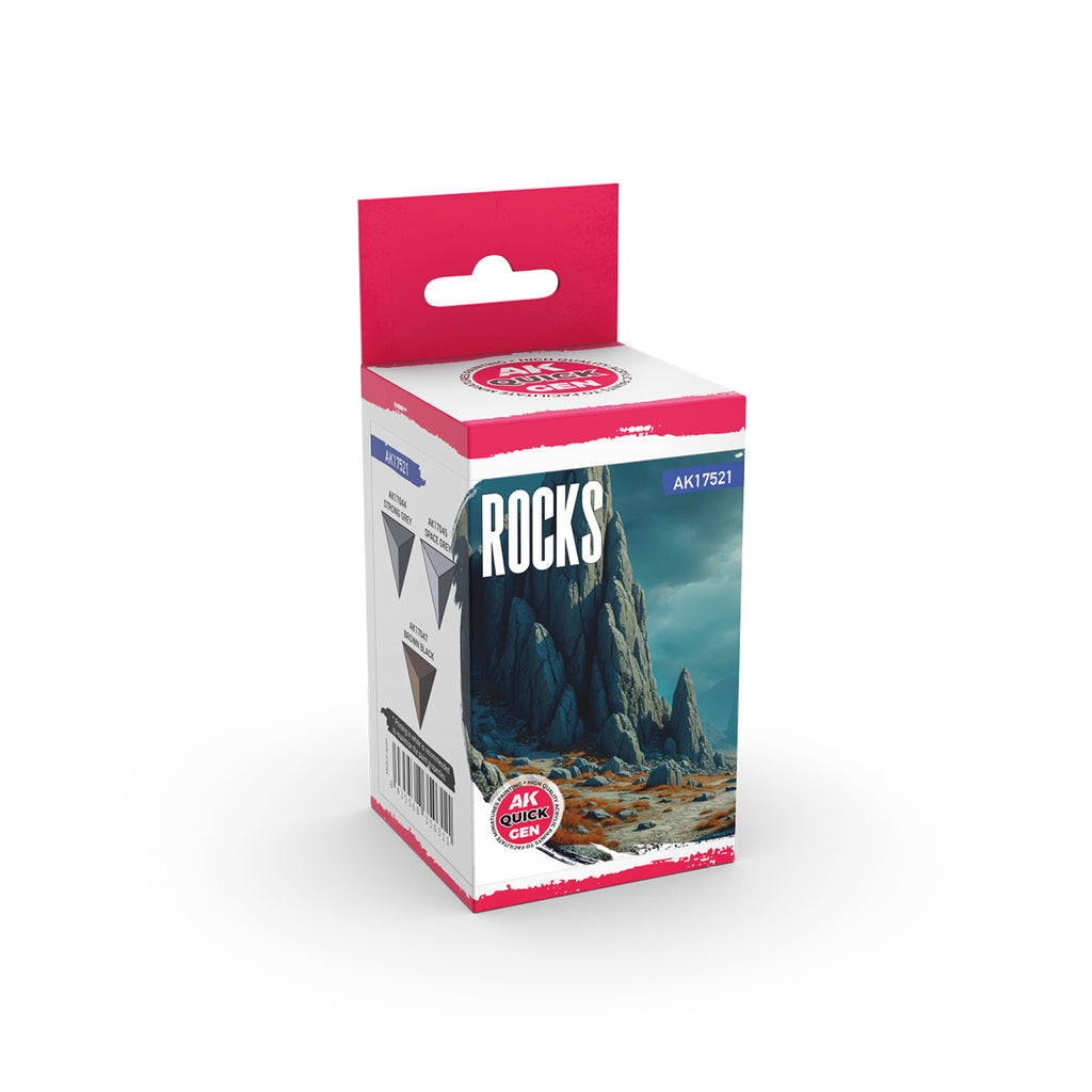AK Interactive Quickgen Paint Sets 18ml | WWII, Fantasy, Skins & Metallics