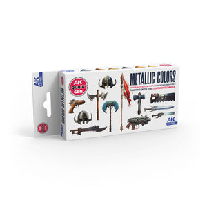 AK Interactive Quickgen Paint Sets 18ml | WWII, Fantasy, Skins & Metallics