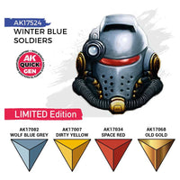 AK Interactive Quickgen Paint Sets 18ml | WWII, Fantasy, Skins & Metallics
