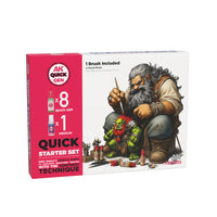 AK Interactive Quickgen Paint Sets 18ml | WWII, Fantasy, Skins & Metallics
