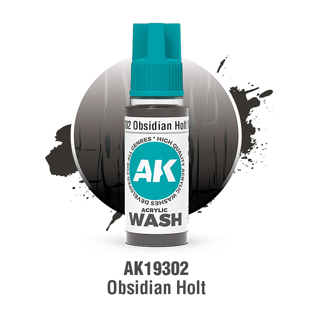 AK Interactive Acrylic Washes – Single Colours Range