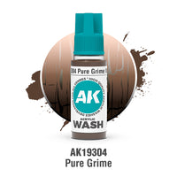 AK Interactive Acrylic Washes – Single Colours Range
