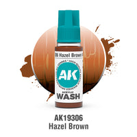 AK Interactive Acrylic Washes – Single Colours Range
