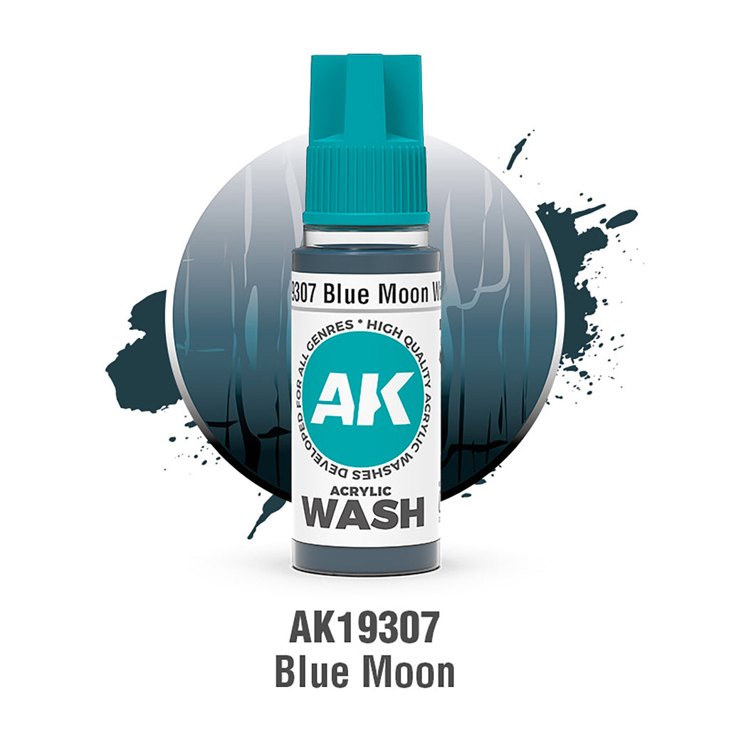 AK Interactive Acrylic Washes – Single Colours Range