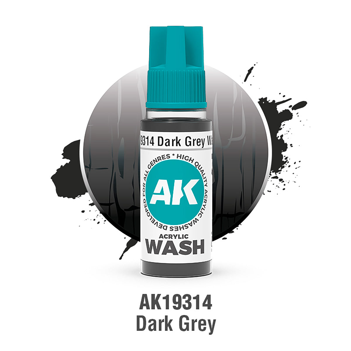 AK Interactive Acrylic Washes – Single Colours Range
