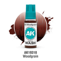 AK Interactive Acrylic Washes – Single Colours Range
