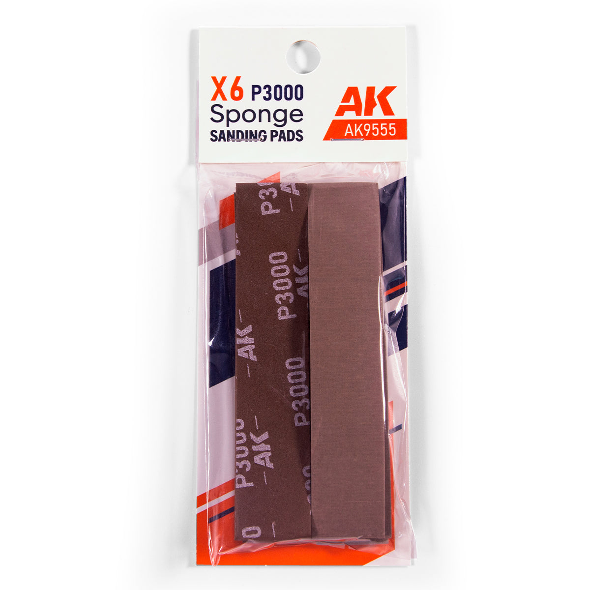 AK Interactive Sanding Sponges AK9550–AK9555