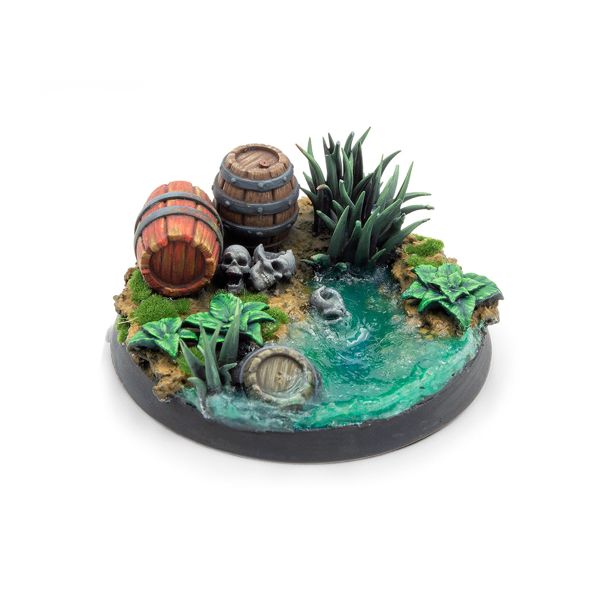 AK Interactive Basing Bits — 3D-Printed Resin Base Accessories