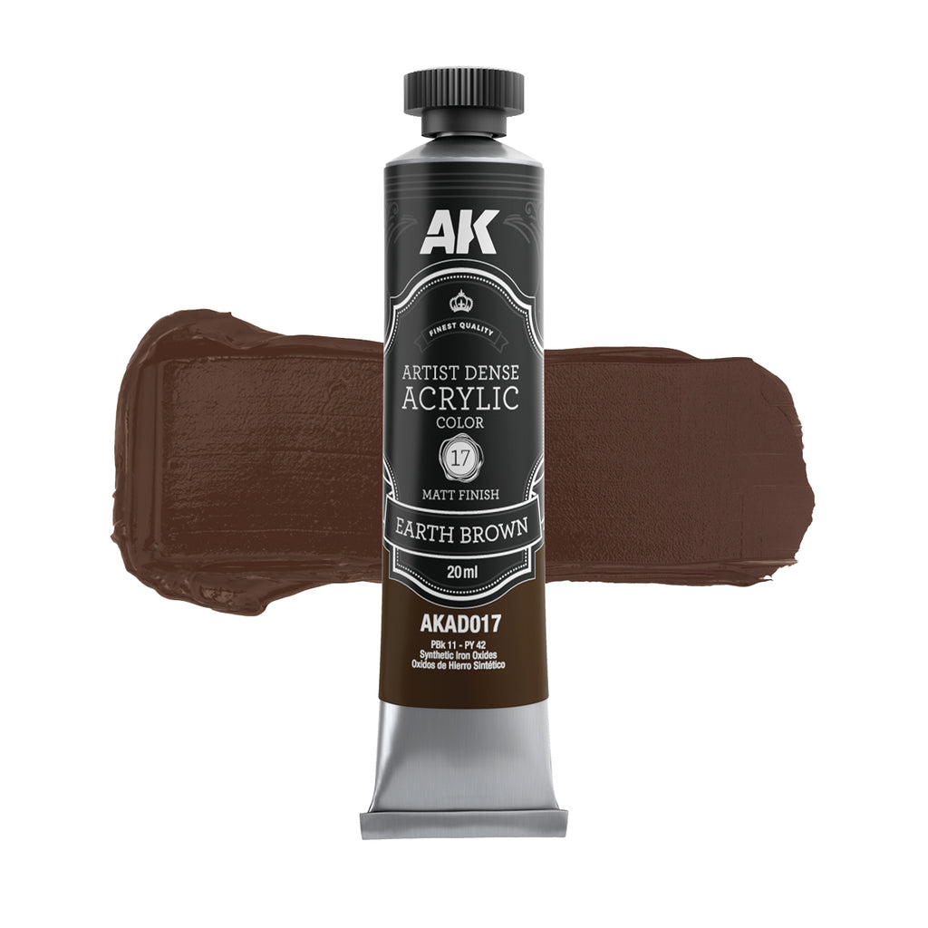 AK Interactive Dense Acrylics Paints Range 20ml