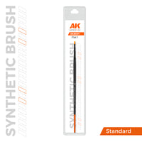 AK Interactive Synthetic Brushes for Scale Modelling & Miniature Painting (AKB001–AKB029)