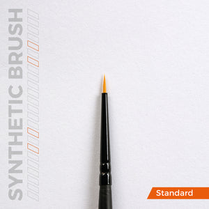 AK Interactive Synthetic Brushes for Scale Modelling & Miniature Painting (AKB001–AKB029)