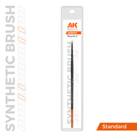 AK Interactive Synthetic Brushes for Scale Modelling & Miniature Painting (AKB001–AKB029)