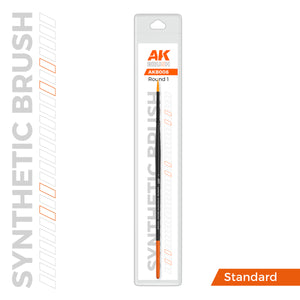 AK Interactive Synthetic Brushes for Scale Modelling & Miniature Painting (AKB001–AKB029)