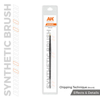 AK Interactive Synthetic Brushes for Scale Modelling & Miniature Painting (AKB001–AKB029)
