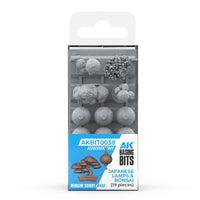 AK Interactive Basing Bits — 3D-Printed Resin Base Accessories
