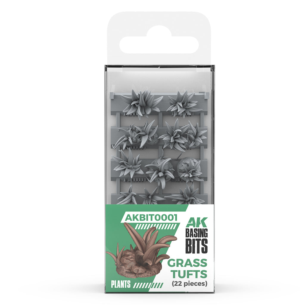 AK Interactive Basing Bits — 3D-Printed Resin Base Accessories