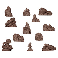 AK Interactive Basing Bits — 3D-Printed Resin Base Accessories
