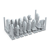 AK Interactive Basing Bits — 3D-Printed Resin Base Accessories
