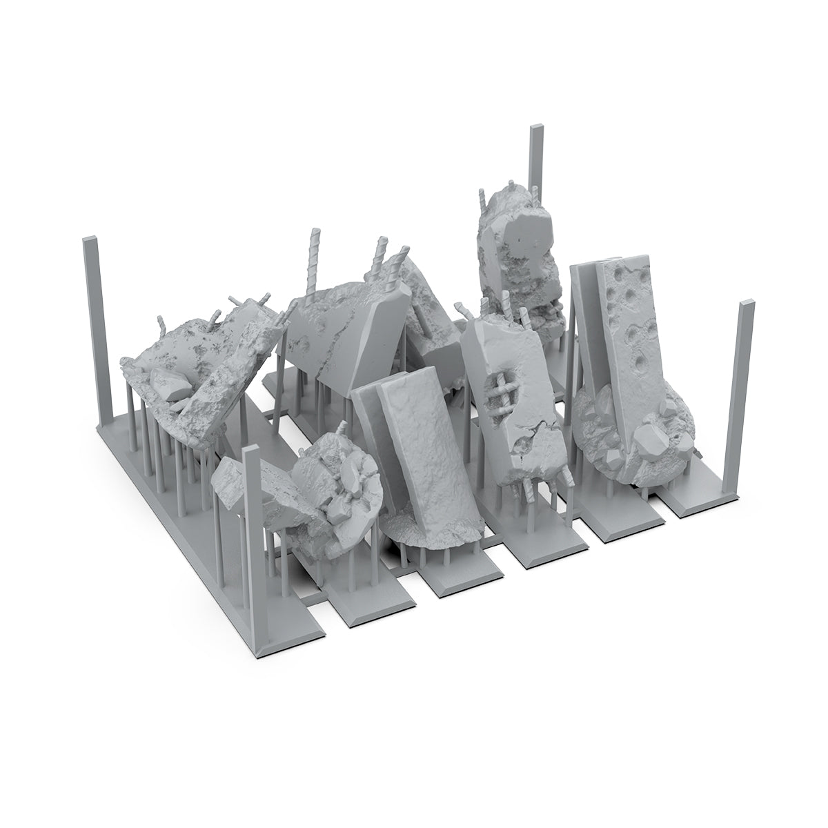 AK Interactive Basing Bits — 3D-Printed Resin Base Accessories