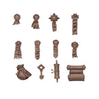 AK Interactive Basing Bits — 3D-Printed Resin Base Accessories