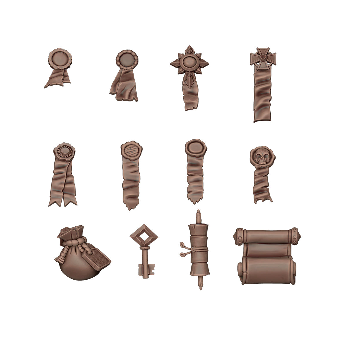 AK Interactive Basing Bits — 3D-Printed Resin Base Accessories