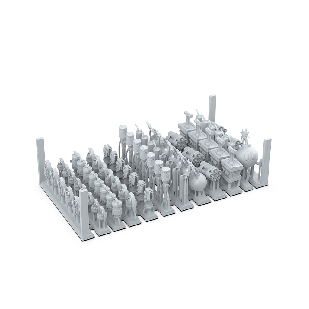 AK Interactive Basing Bits — 3D-Printed Resin Base Accessories