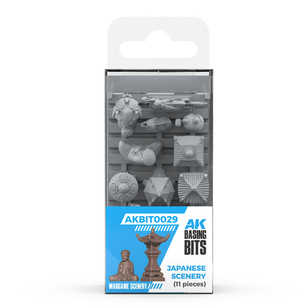 AK Interactive Basing Bits — 3D-Printed Resin Base Accessories