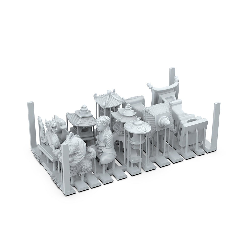 AK Interactive Basing Bits — 3D-Printed Resin Base Accessories