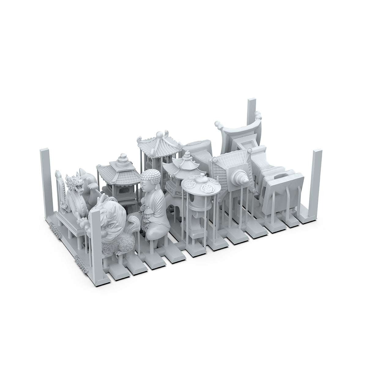 AK Interactive Basing Bits — 3D-Printed Resin Base Accessories