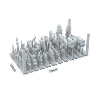 AK Interactive Basing Bits — 3D-Printed Resin Base Accessories

