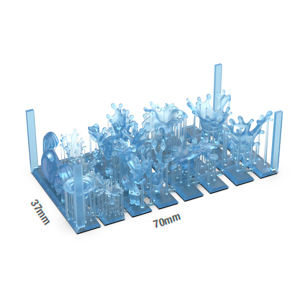AK Interactive Basing Bits — 3D-Printed Resin Base Accessories