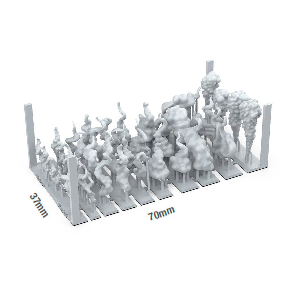 AK Interactive Basing Bits — 3D-Printed Resin Base Accessories