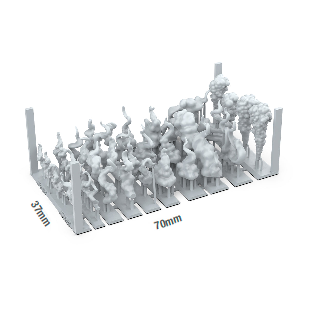 AK Interactive Basing Bits — 3D-Printed Resin Base Accessories