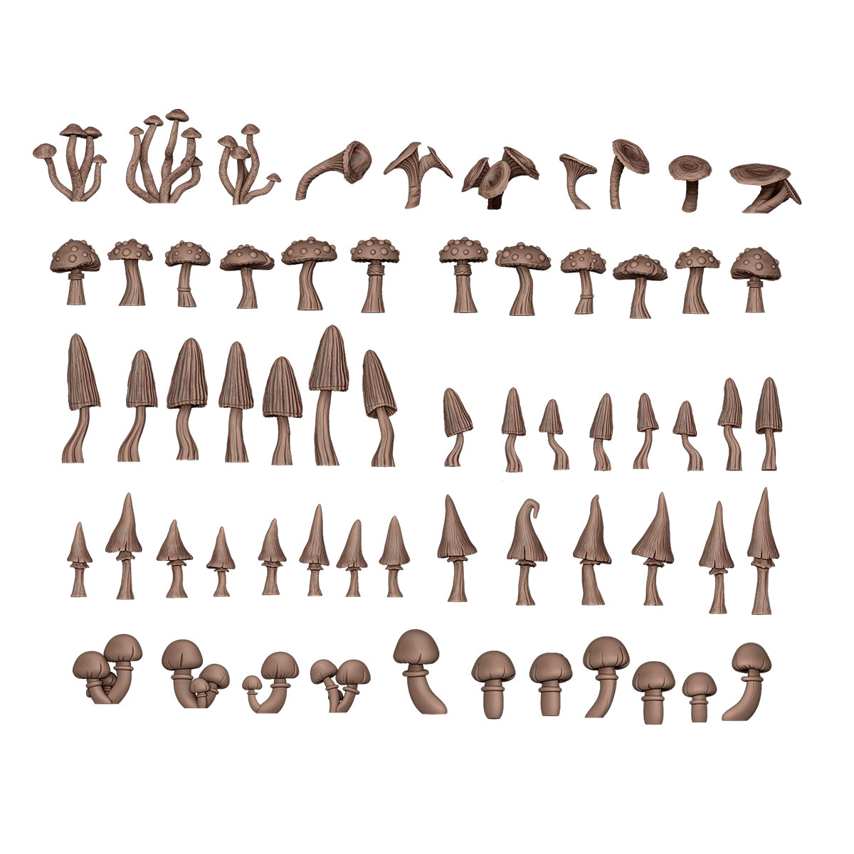 AK Interactive Basing Bits — 3D-Printed Resin Base Accessories