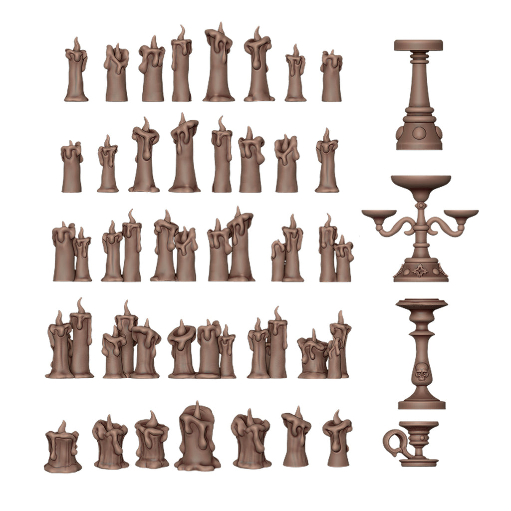 AK Interactive Basing Bits — 3D-Printed Resin Base Accessories