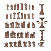 AK Interactive Basing Bits — 3D-Printed Resin Base Accessories
