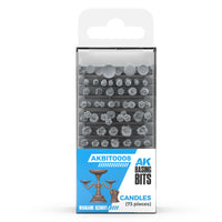 AK Interactive Basing Bits — 3D-Printed Resin Base Accessories

